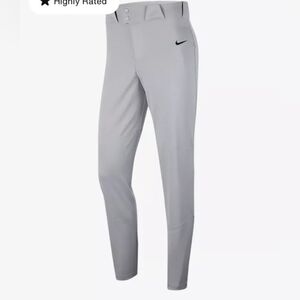 Nike Baseball Pants Mens Gray Team Engineered BQ5488-052 New With Tags